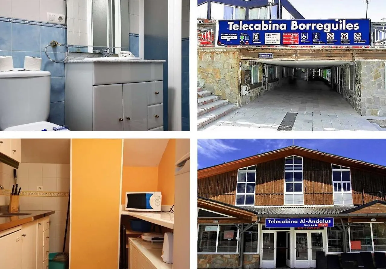 アパート Todosierranevada Zona Baja - Apartamentos De 4 Dormitorios - Junto A Los Telecabinas シエラネバダ